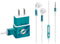 NFL Miami Dolphins Double Vision Phone Charger Skin